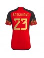 Belgien Michy Batshuayi #23 Replika Hemmakläder VM 2022 Kortärmad